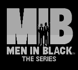 Men in Black The Series title screen for GameBoy Color